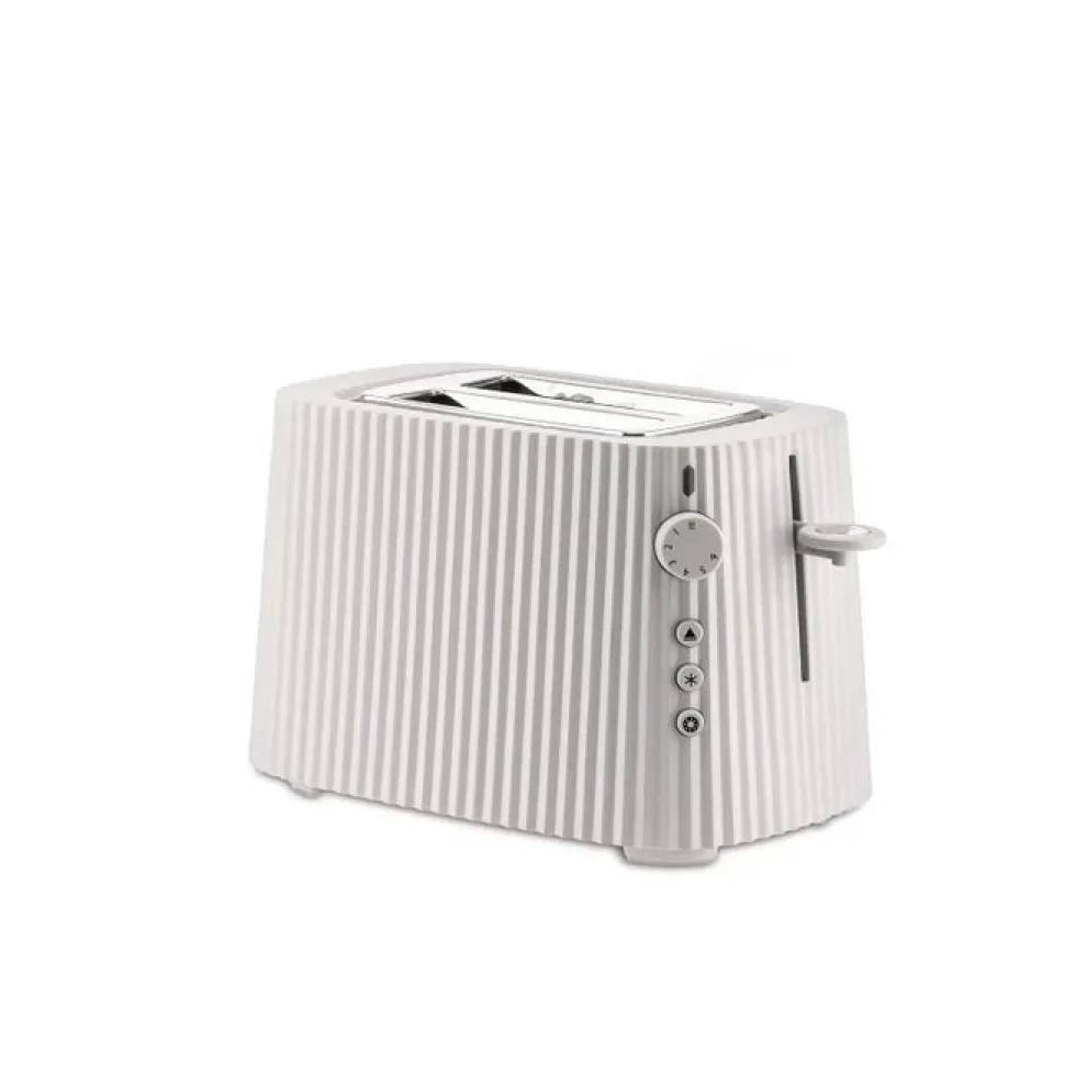 Alessi Plisse Toaster, 775-925W, White