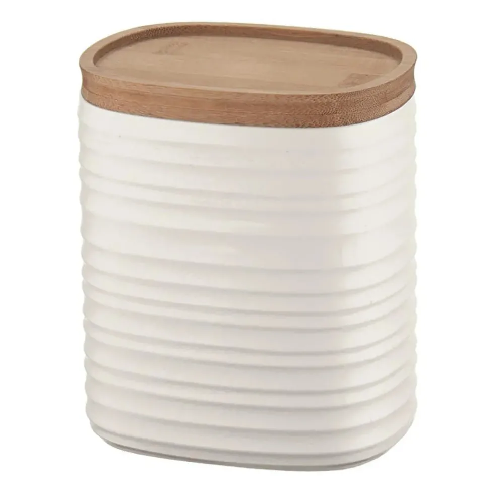 Guzzini Tierra Storage Container, Large, Light Cream