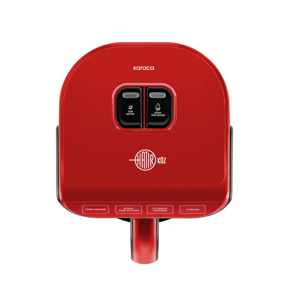Hatır Köz Turkish Coffee Maker, 535W, Cherry Red