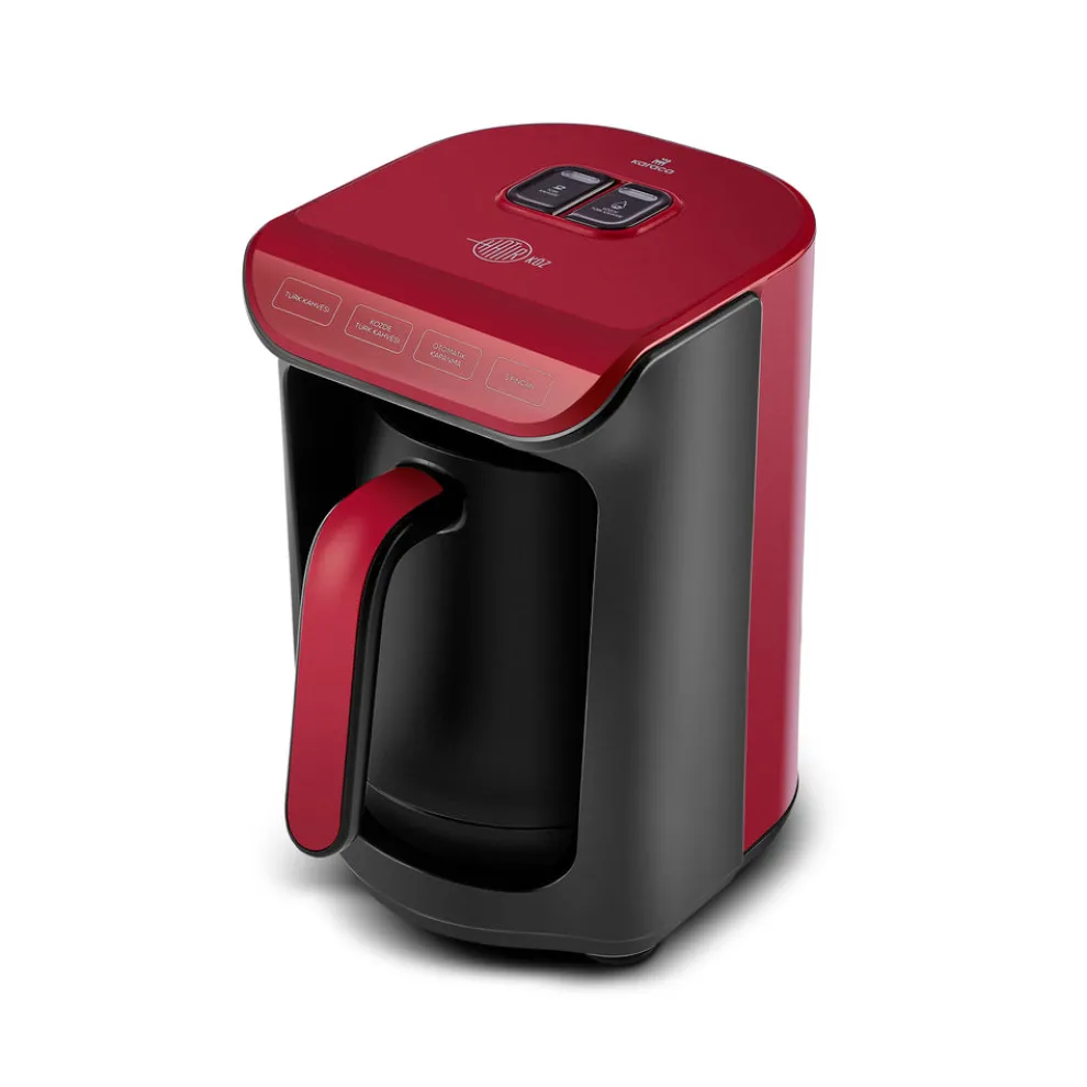 Hatır Köz Turkish Coffee Maker, 535W, Cherry Red
