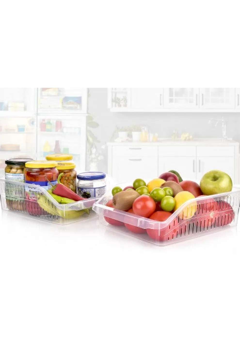 Hobby Orgamix Flat Kitchen Organizer, Grey