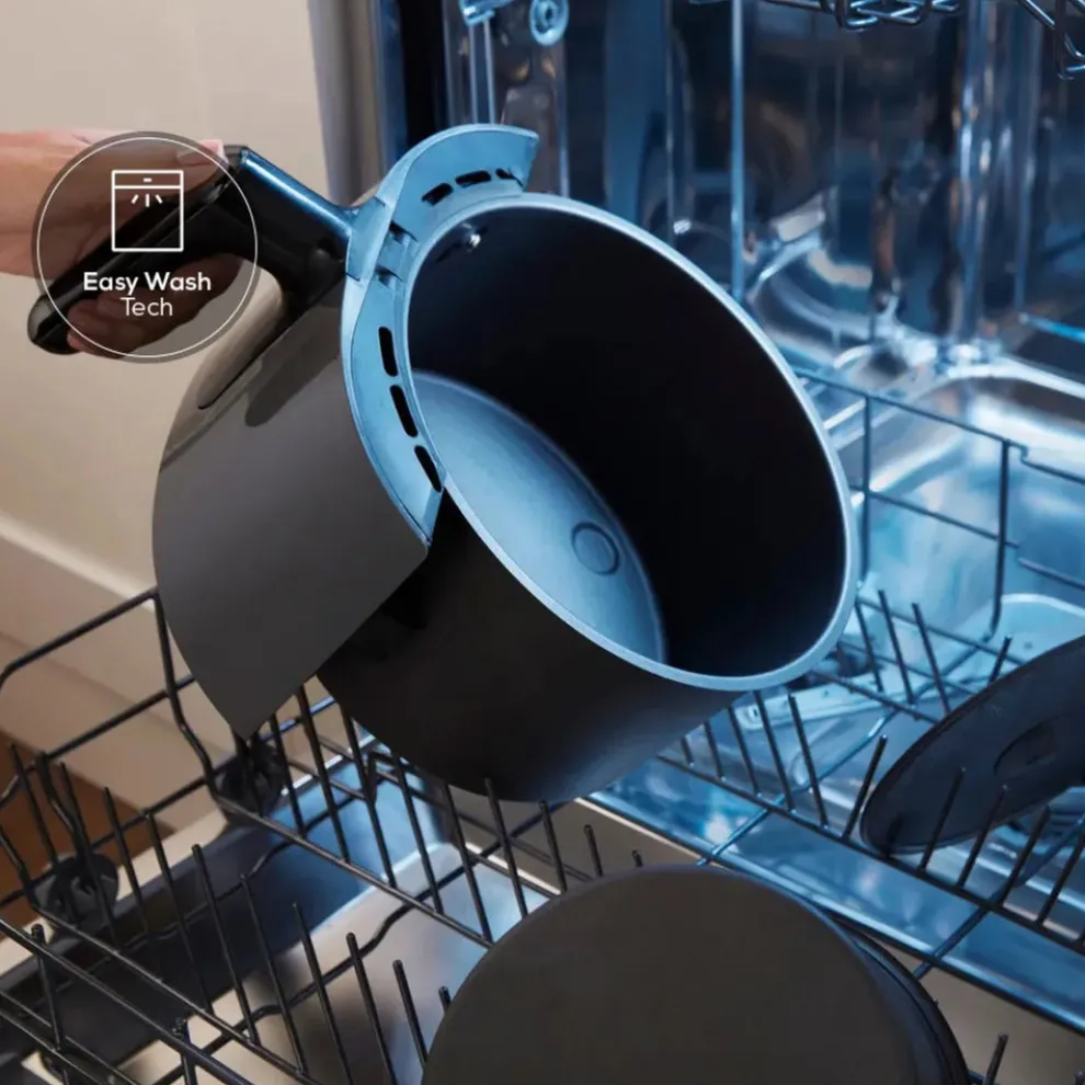 Karaca Air Cook XL 2 in 1 Air Fryer with Stew Function, 4L, 1550W, Starlight