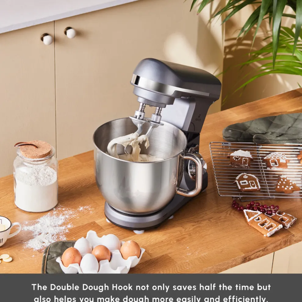 Karaca Blendburst Stand Mixer, 5.7L, 1400W, Grey