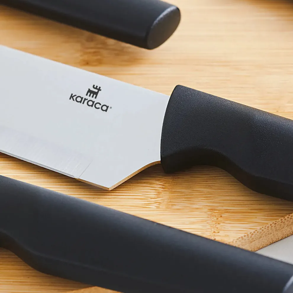 Karaca Bundle 10 Piece Knife Set, Black