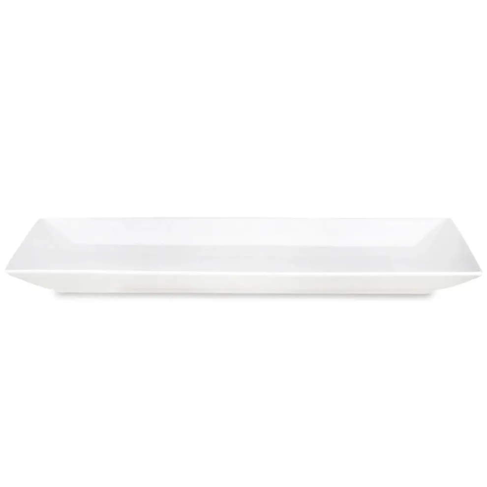 Karaca Carmen Trend Porcelain Serving Platter 34cmx17cm, White