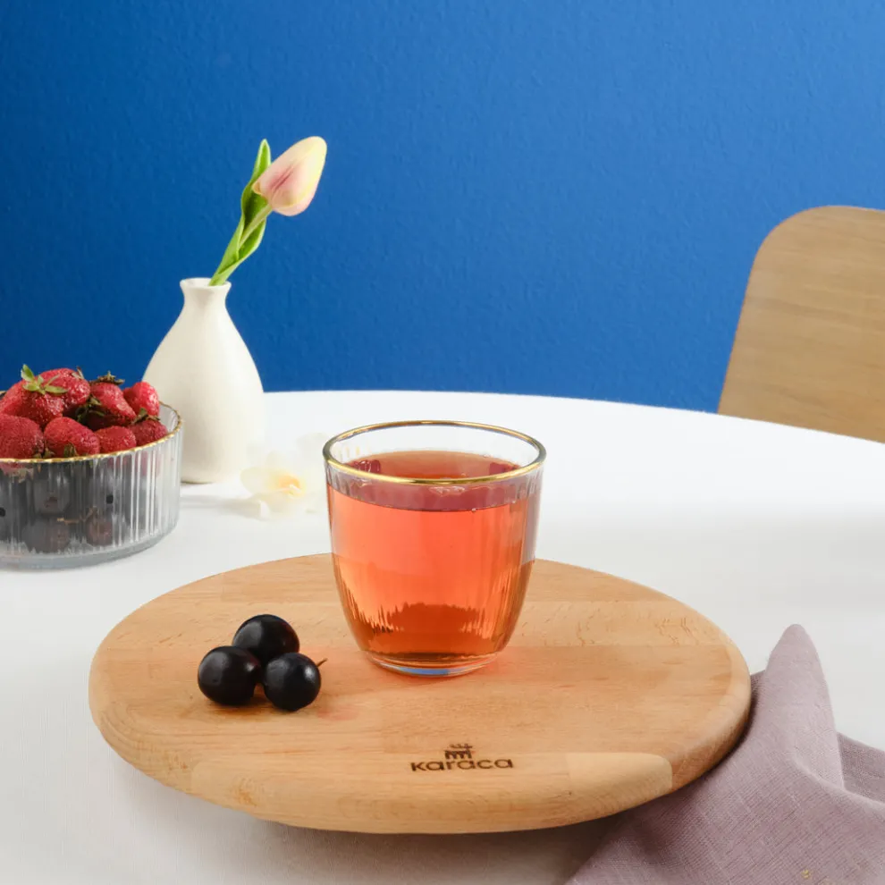 Karaca Charm 6 Piece Tumbler Glass Set, 295ml