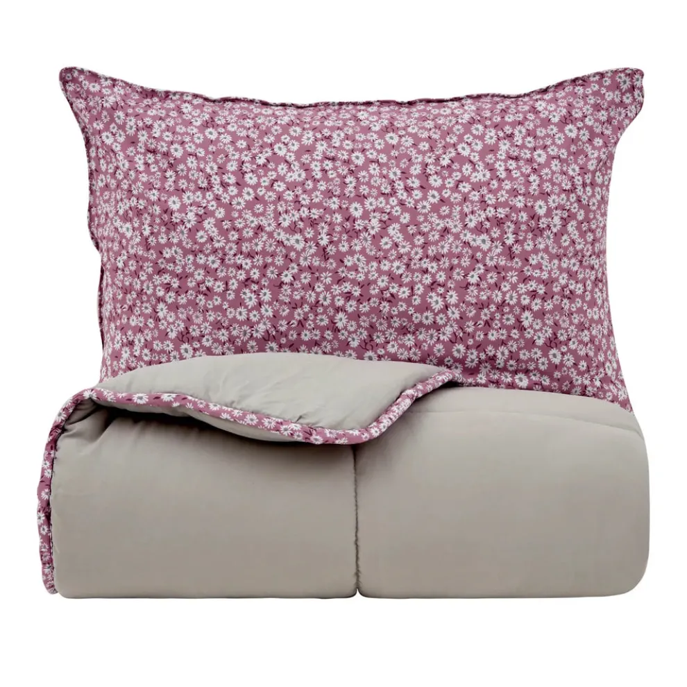 Karaca Elie Comforter Set, Single, Green Multi