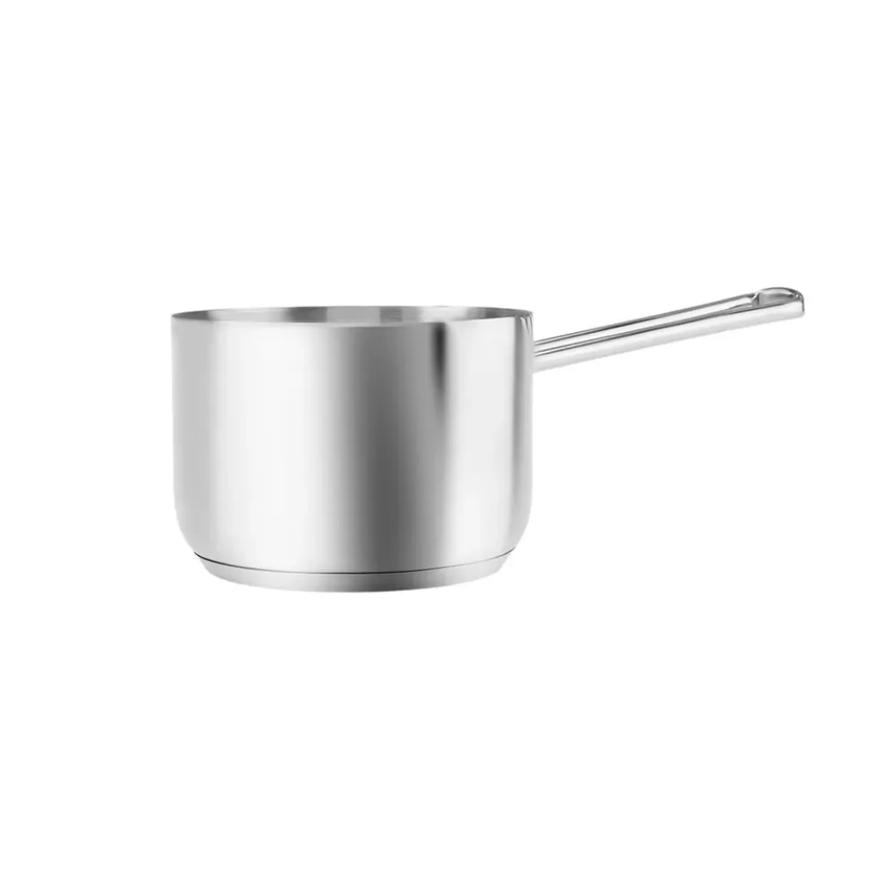 Karaca Grace Stainless Steel Induction Saucepan, 14cm, Silver