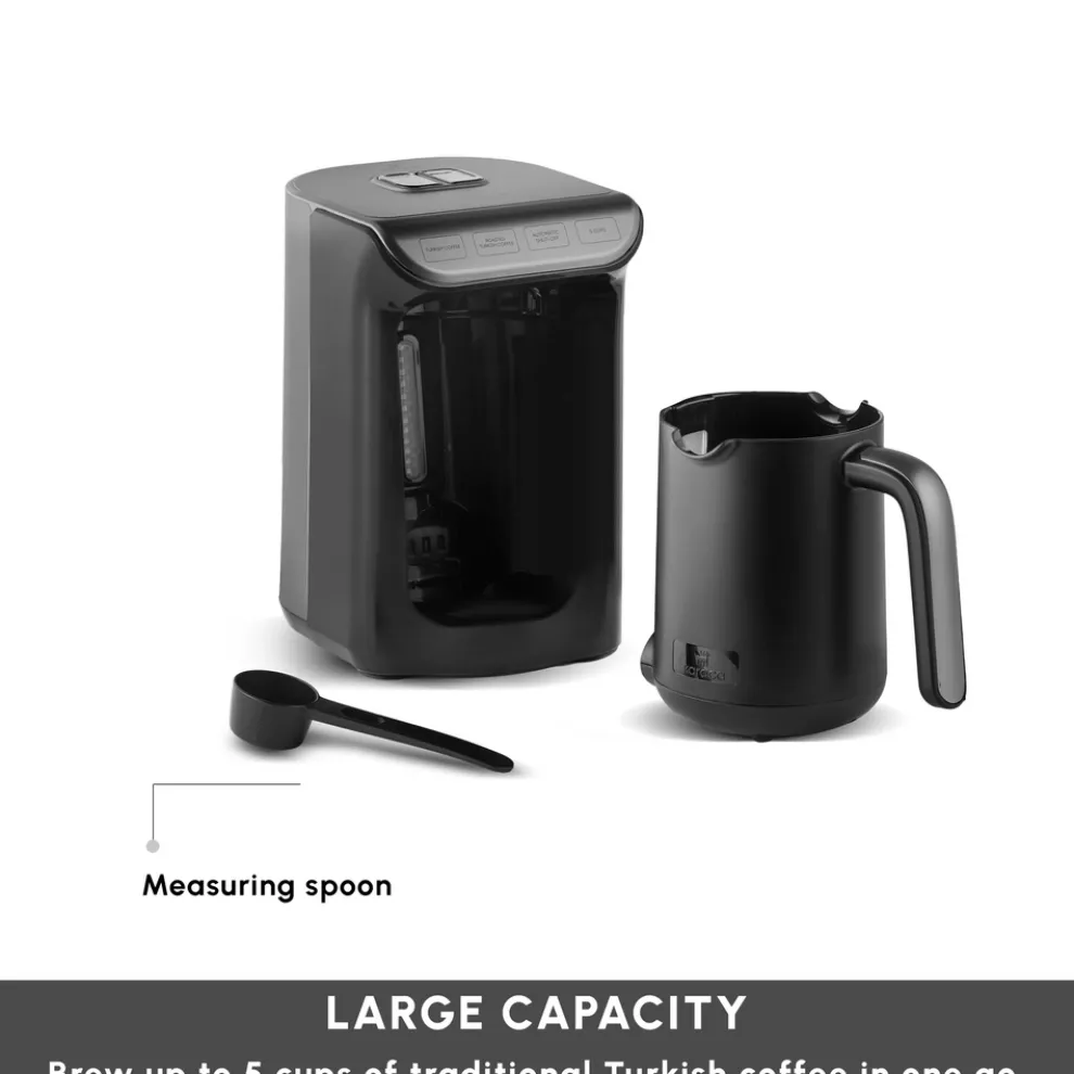 Karaca Hatır Köz Milky Turkish Coffee Maker, 535W, Galaxy Grey