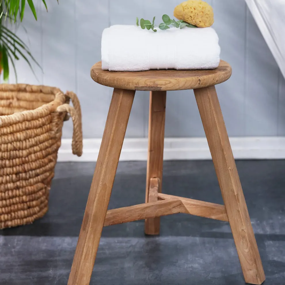 Karaca Home 100% Turkish Cotton Hand Towel, 50cmx90cm, White