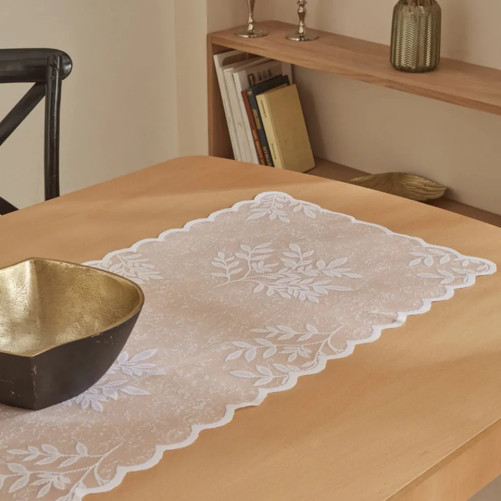 Karaca Home Hessa Runner, 40x150cm, White