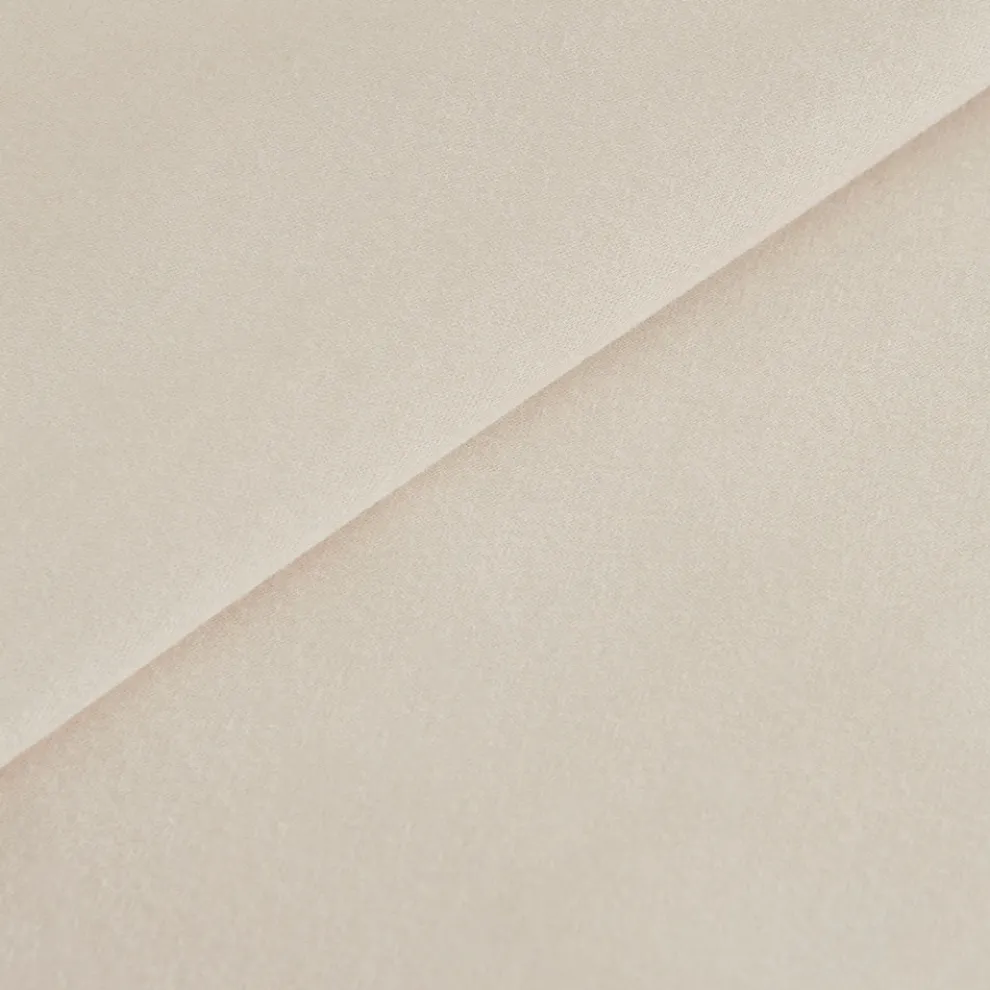 Karaca Home White Collection Felves 100% Turkish Cotton Duvet Cover Set, Double, Beige