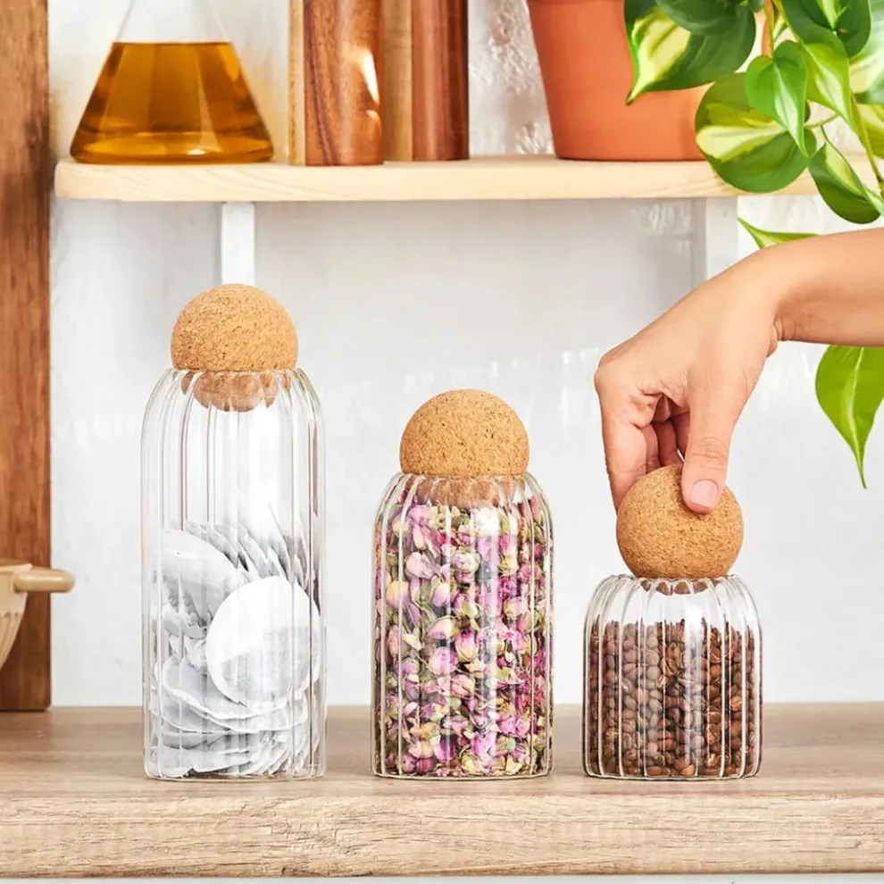 Karaca Lesa 3-Piece Storage Container, 2.5L