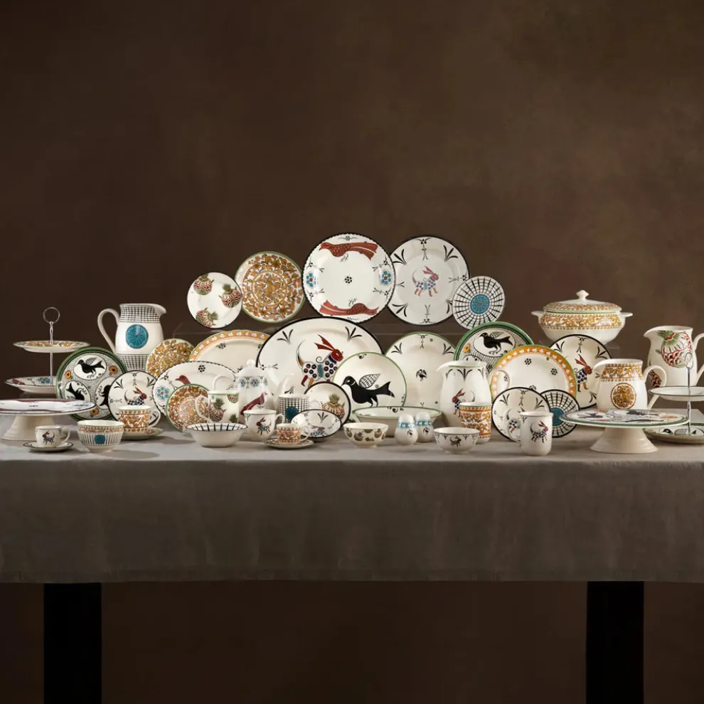 Karaca Paye Seljuk Collection Porcelain Salt Shaker, 6cm, Multi