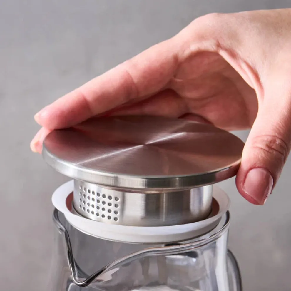 Karaca Serene 7-Piece Tumbler Glass Set, Anthracite