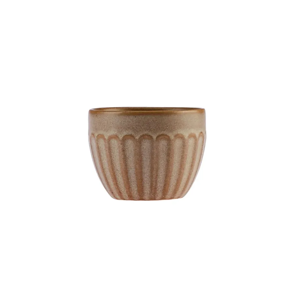 Karaca Vintage Stoneware Sauce Bowl, 5cm, Brown