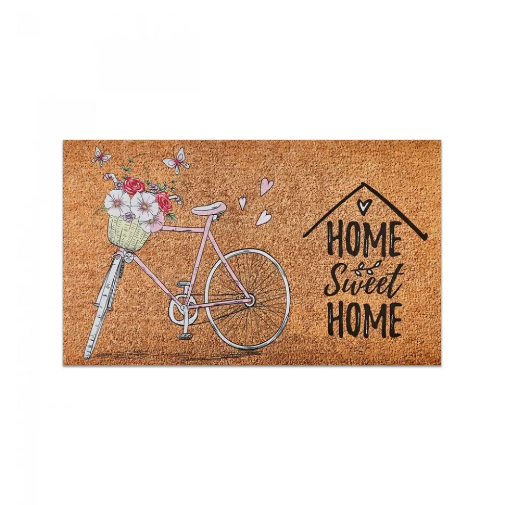 Kasmir Rugs 7/24 Bicycle Decorative Door Mat, 45cmx75cm, Multi