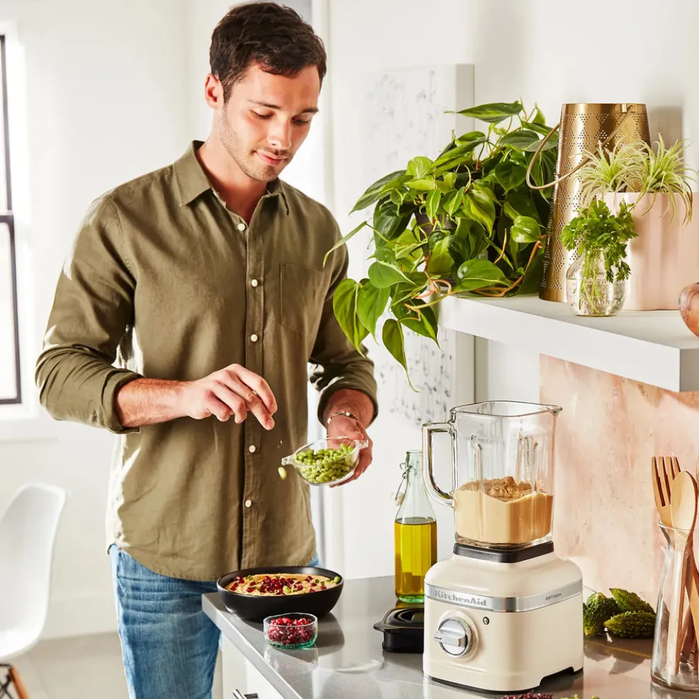 KitchenAid Artisan Blender, 1.4L Bottle, 1200W, Almond Cream