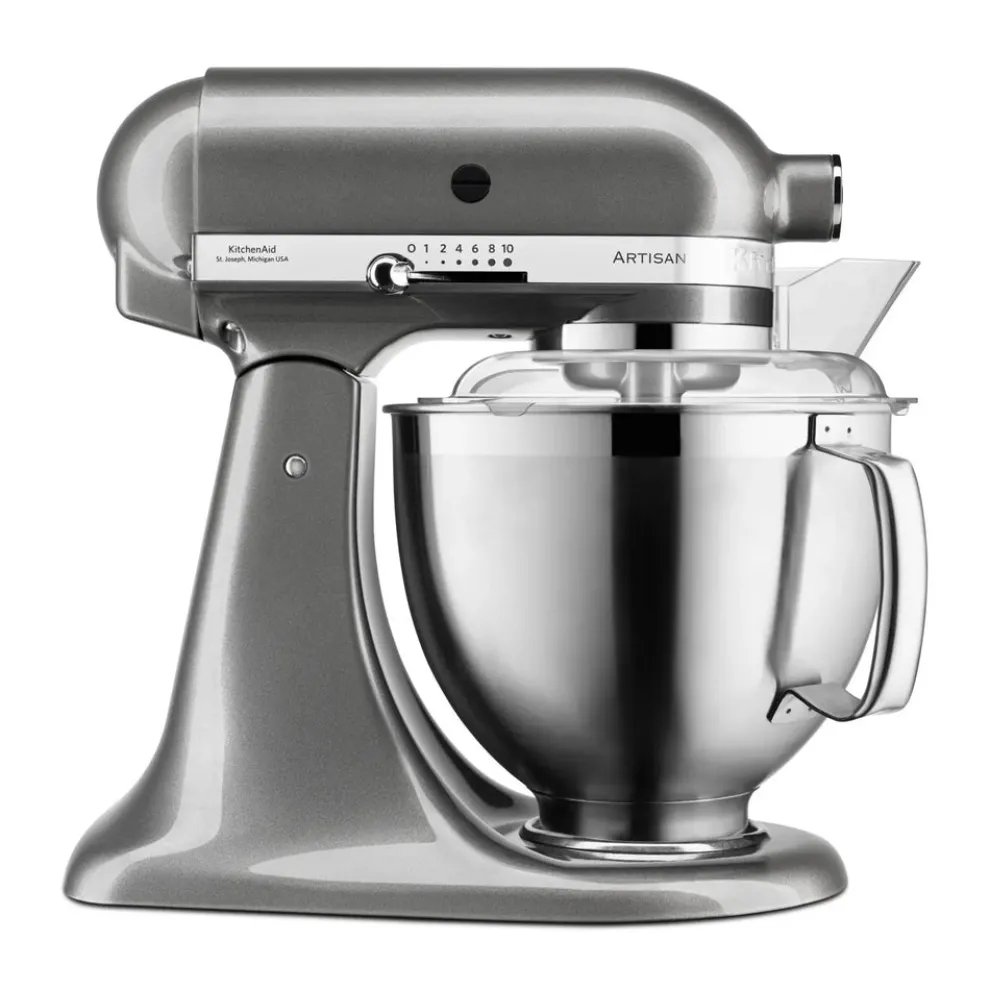 KitchenAid Artisan Premium Tilt-Head Stand Mixer, 4.8L, 300W, Medallion Silver