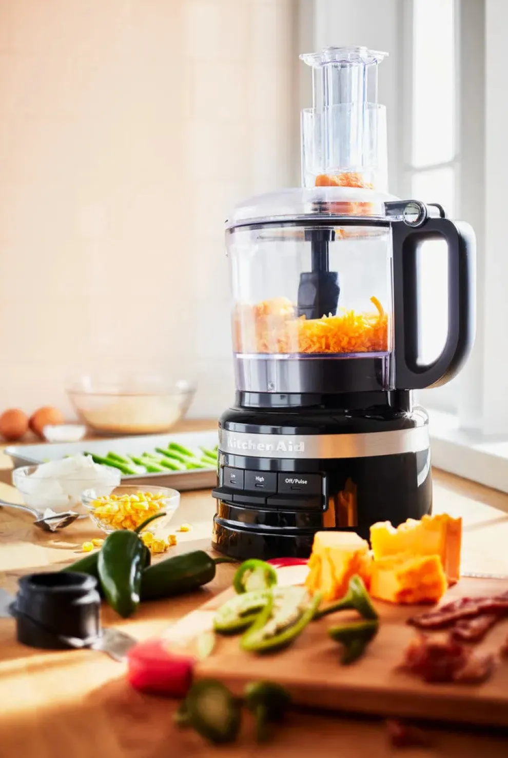 KitchenAid Food Processor, 250W, Oynx Black